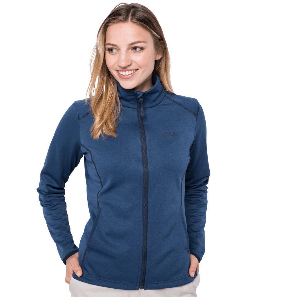 Jack Wolfskin HORIZON Vestes Femme Indigo Foncé - PQSIMZR-19